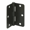 Prime-Line Door Hinge Residential Smooth Pivot, 3-1/2 in. with 1/4 in. Corners, Oil Rubbed Bronze 12 Pack U 11505712